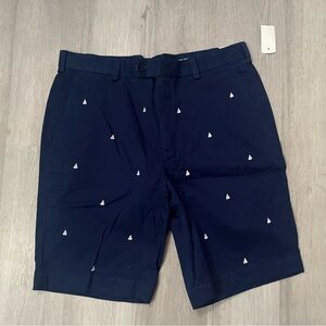 NWT Brooks Brothers Embroidered Bermuda Short